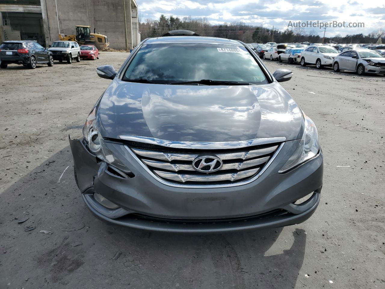 2013 Hyundai Sonata Se Gray vin: 5NPEC4AC2DH609256