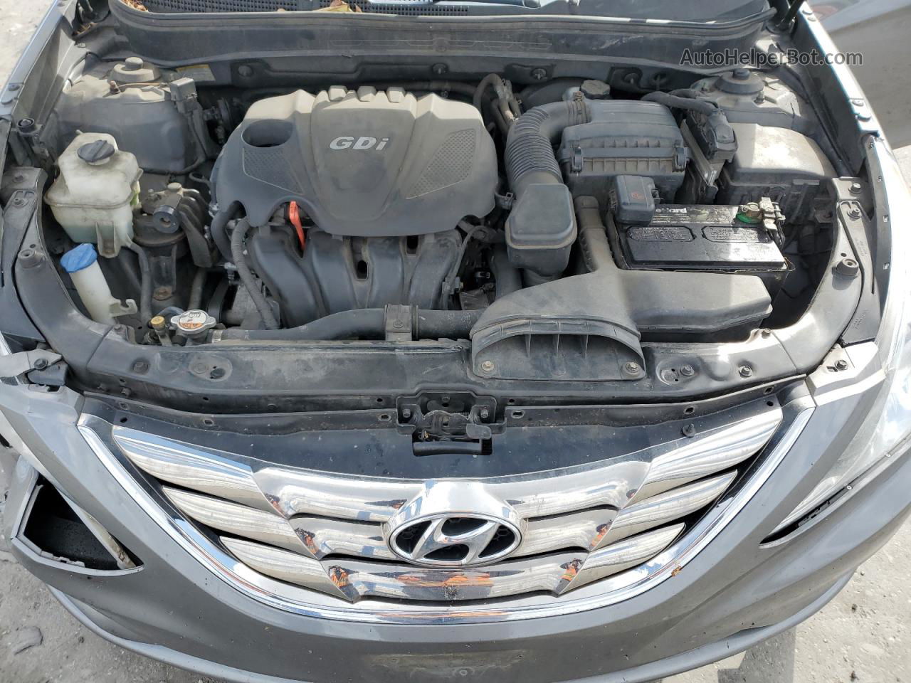 2013 Hyundai Sonata Se Gray vin: 5NPEC4AC2DH609256