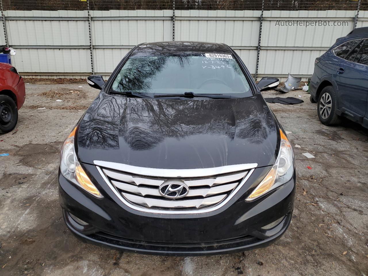 2013 Hyundai Sonata Se Black vin: 5NPEC4AC2DH633492