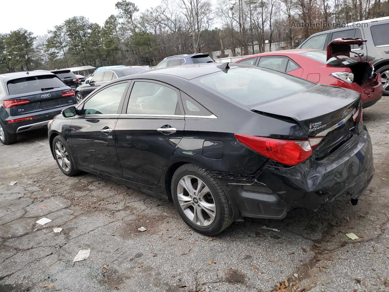 2013 Hyundai Sonata Se Black vin: 5NPEC4AC2DH633492