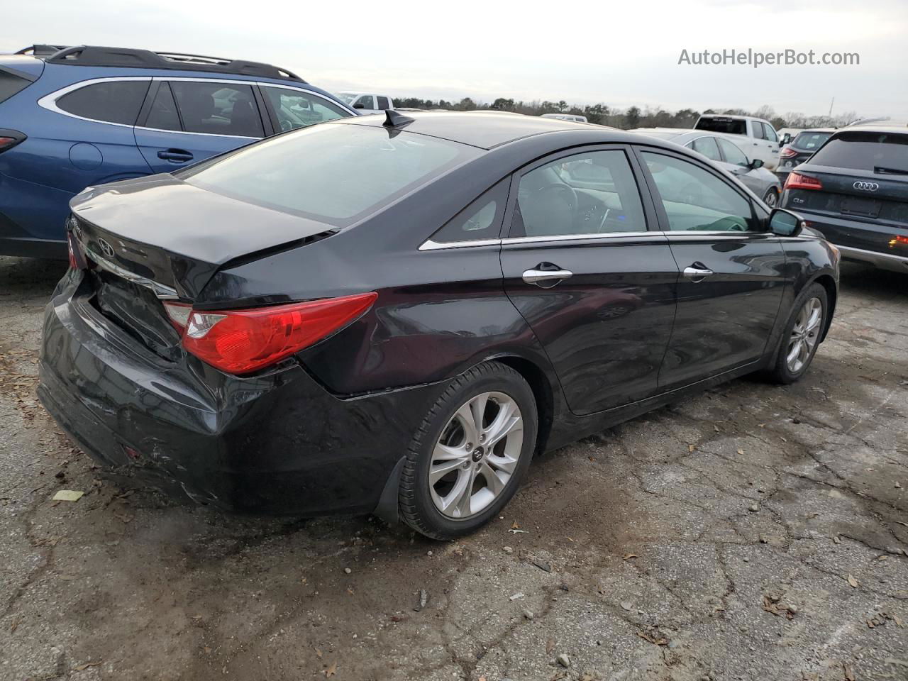 2013 Hyundai Sonata Se Black vin: 5NPEC4AC2DH633492