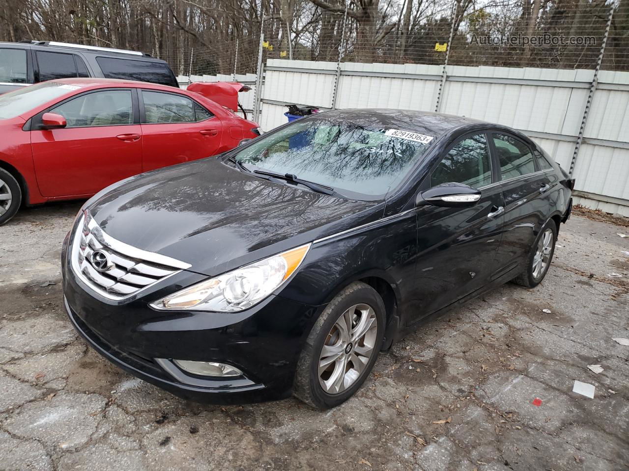 2013 Hyundai Sonata Se Black vin: 5NPEC4AC2DH633492