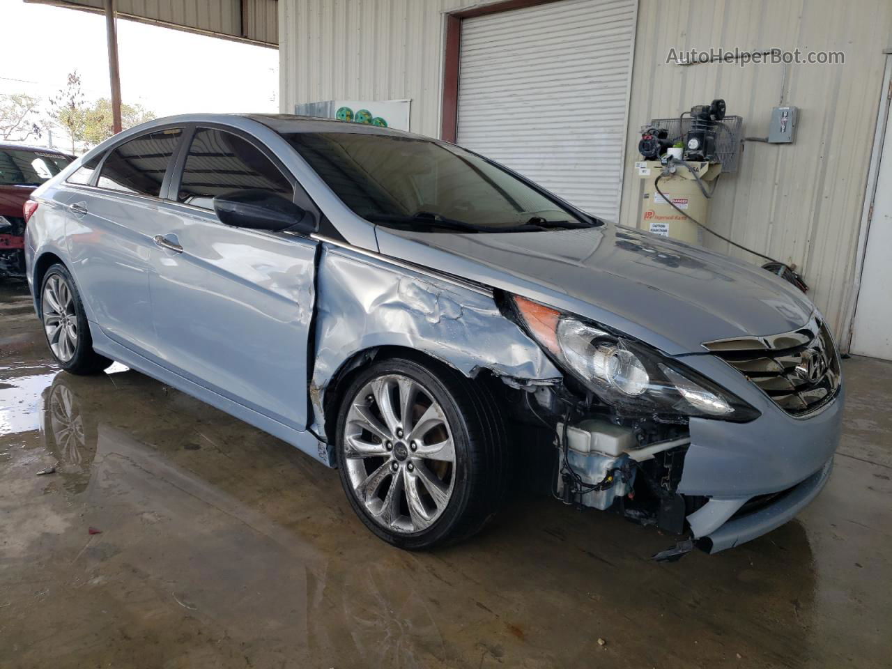 2013 Hyundai Sonata Se Silver vin: 5NPEC4AC2DH680506