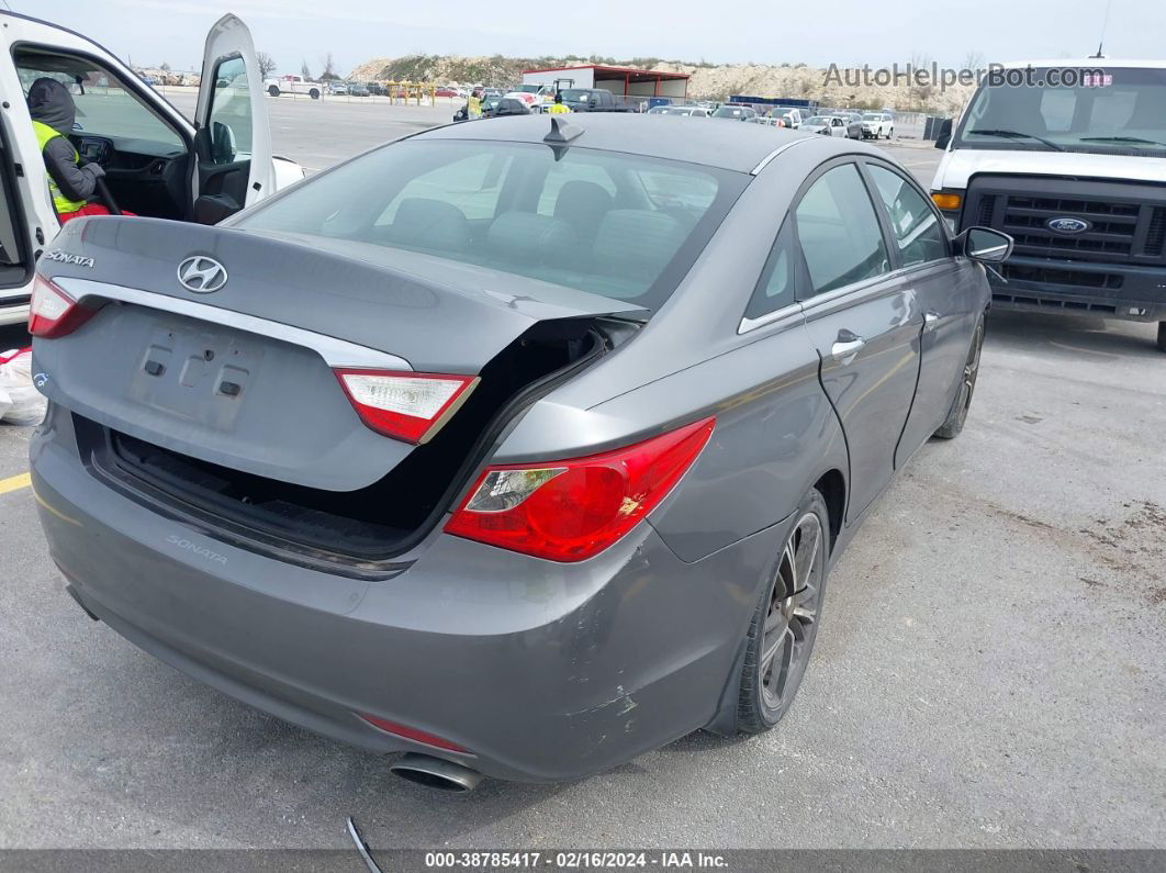 2012 Hyundai Sonata Se Gray vin: 5NPEC4AC3CH349626