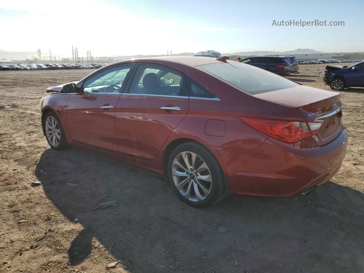 2012 Hyundai Sonata Se Красный vin: 5NPEC4AC3CH388491