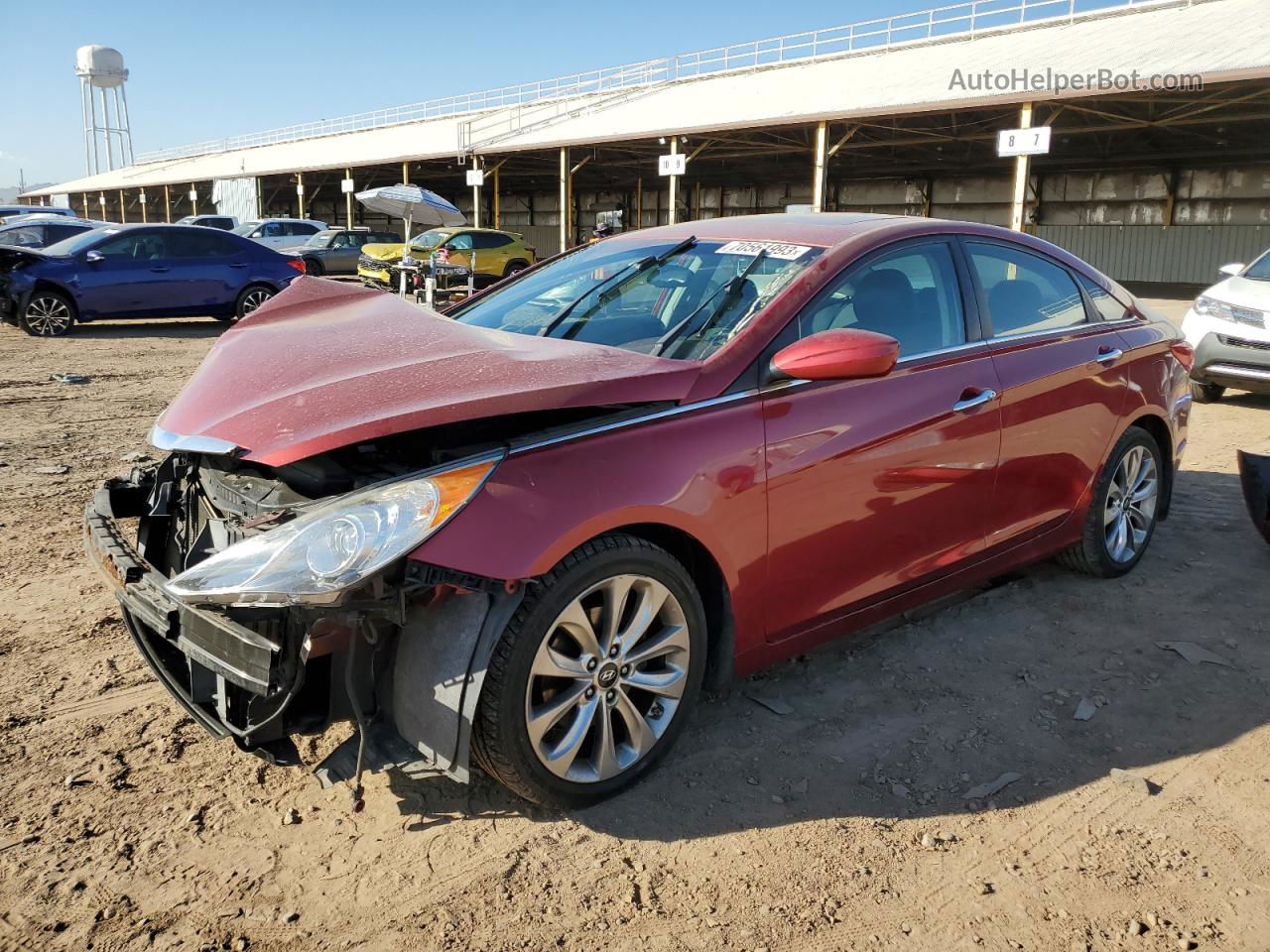 2012 Hyundai Sonata Se Red vin: 5NPEC4AC3CH388491