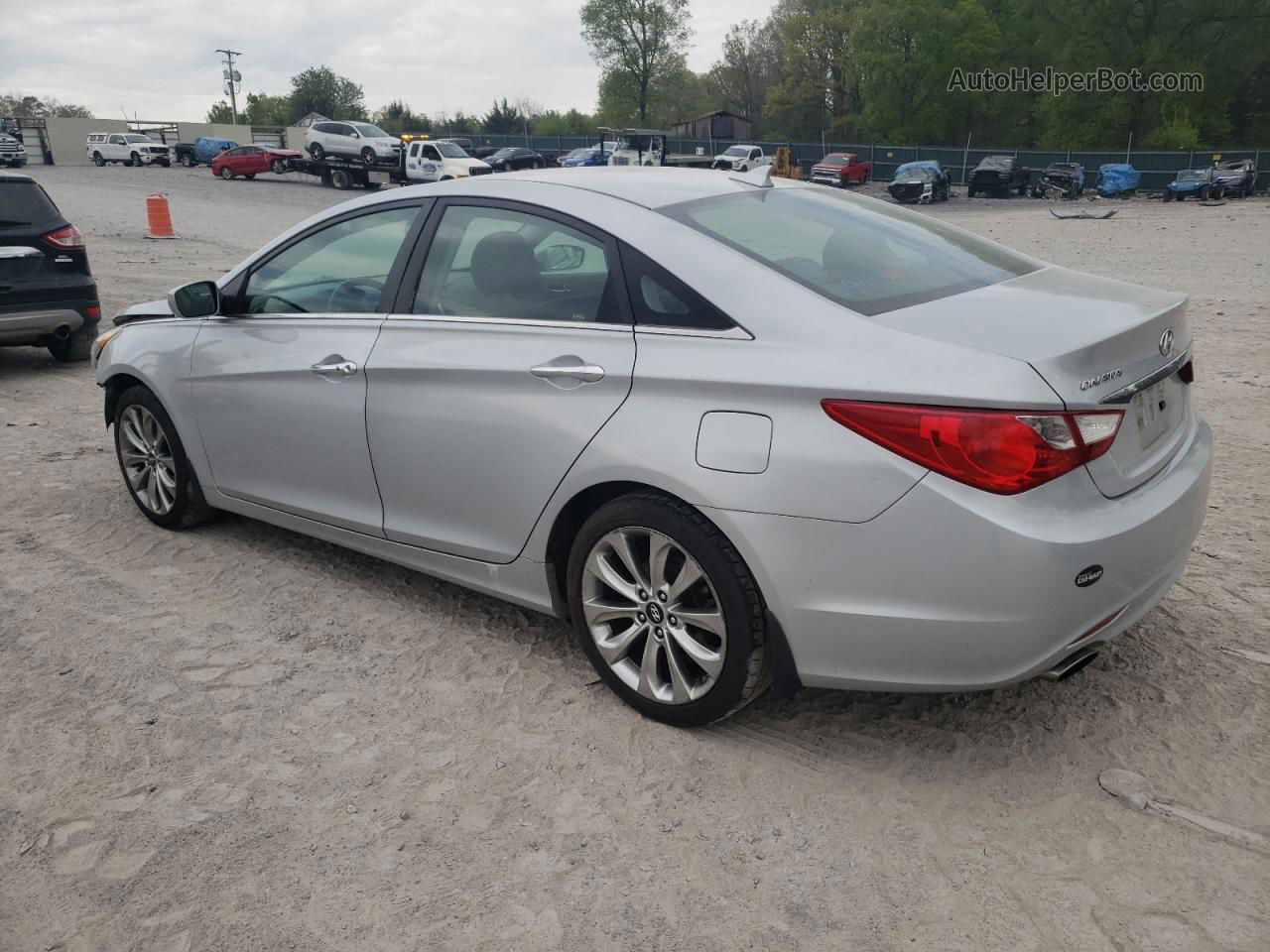 2012 Hyundai Sonata Se Silver vin: 5NPEC4AC3CH391939