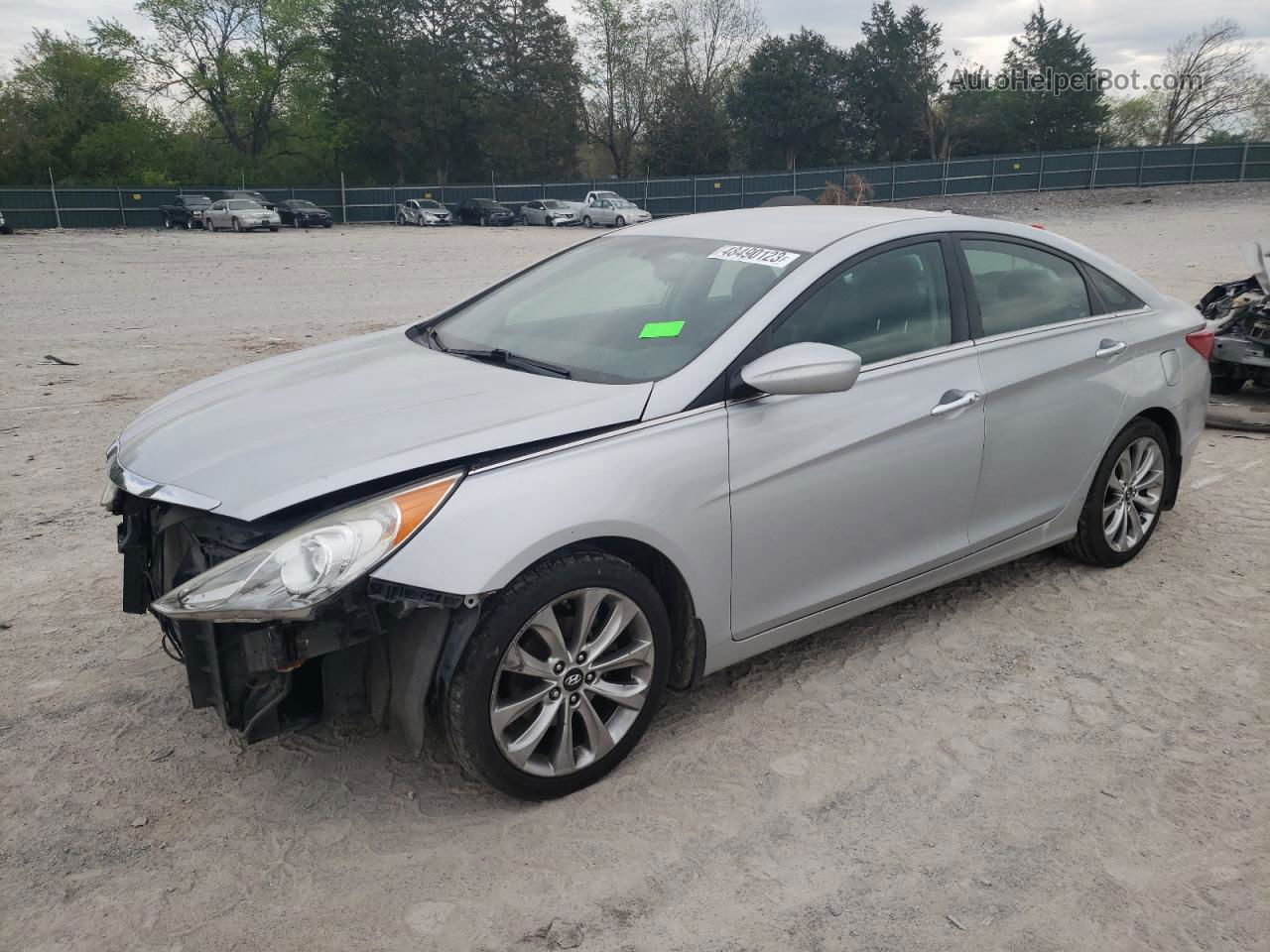 2012 Hyundai Sonata Se Silver vin: 5NPEC4AC3CH391939