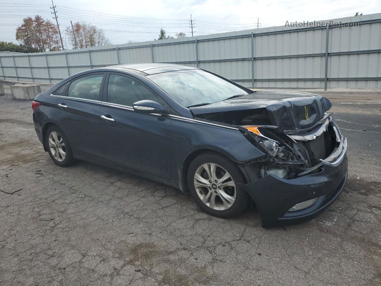 2012 Hyundai Sonata Se Blue vin: 5NPEC4AC3CH455414