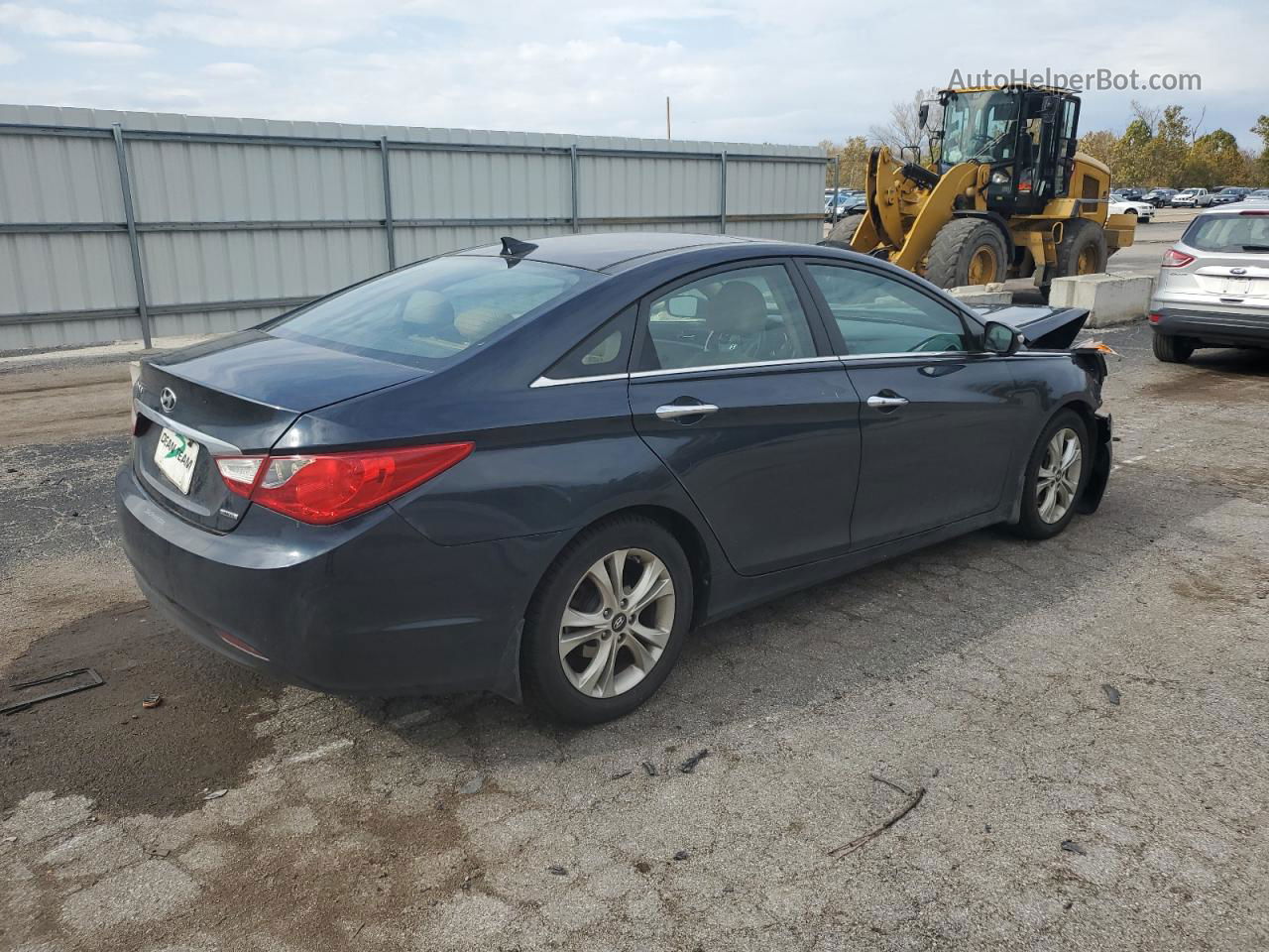 2012 Hyundai Sonata Se Blue vin: 5NPEC4AC3CH455414