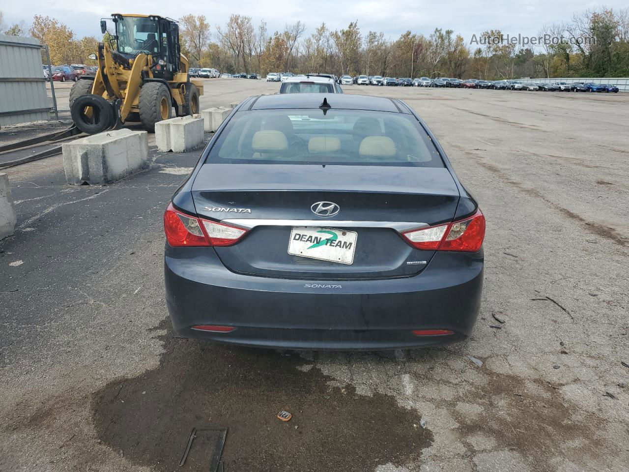 2012 Hyundai Sonata Se Blue vin: 5NPEC4AC3CH455414