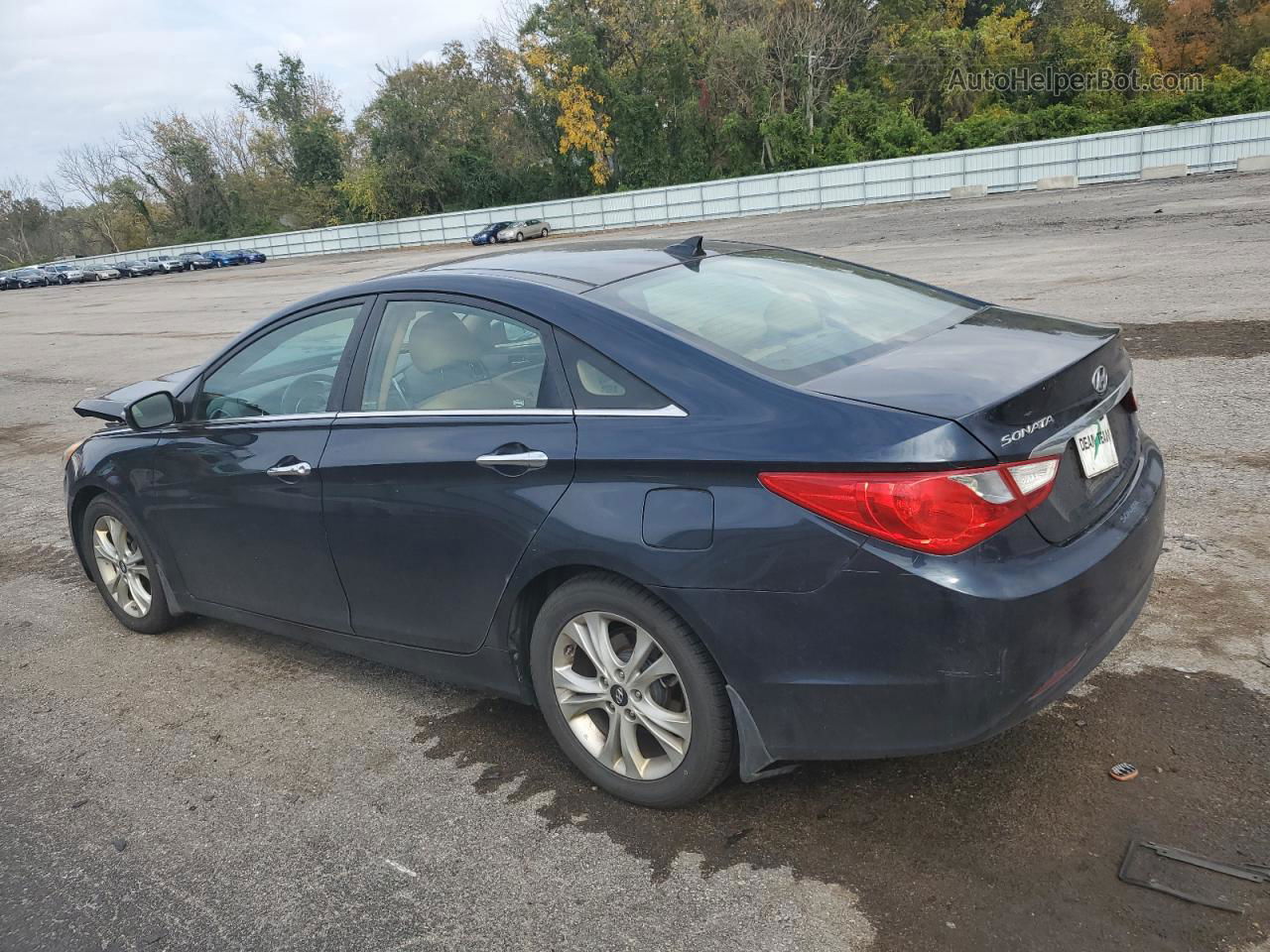 2012 Hyundai Sonata Se Blue vin: 5NPEC4AC3CH455414