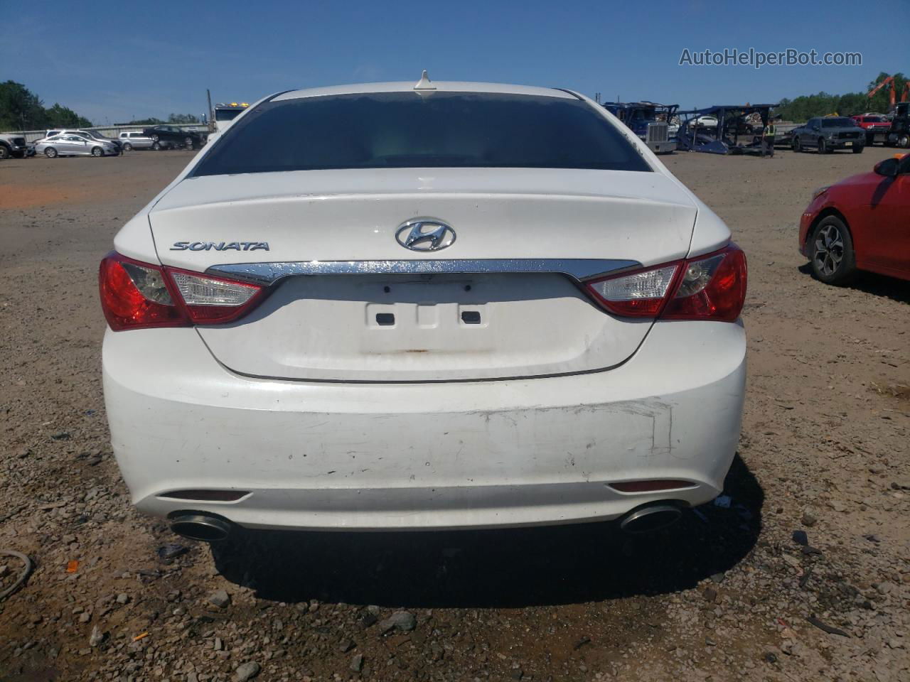 2013 Hyundai Sonata Se Белый vin: 5NPEC4AC3DH578938