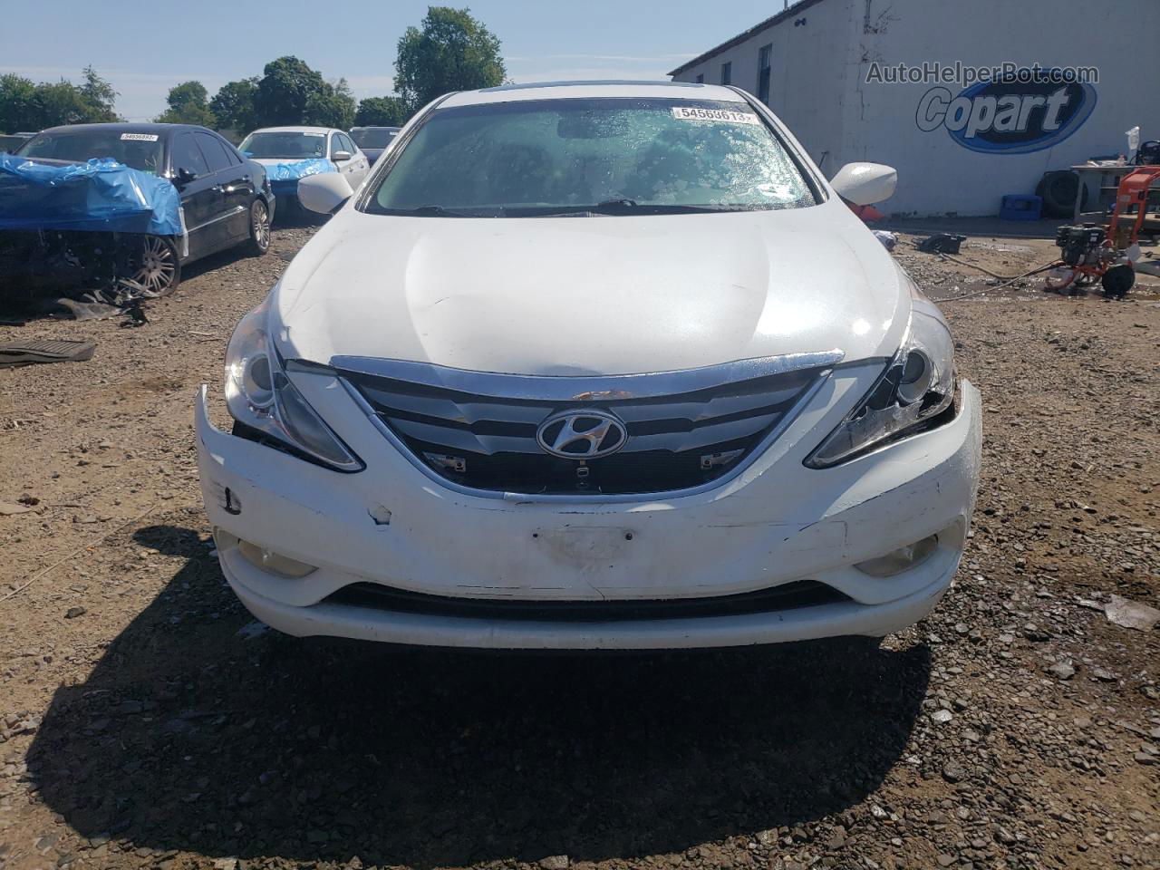 2013 Hyundai Sonata Se White vin: 5NPEC4AC3DH578938