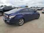 2012 Hyundai Sonata Se Синий vin: 5NPEC4AC4CH500117