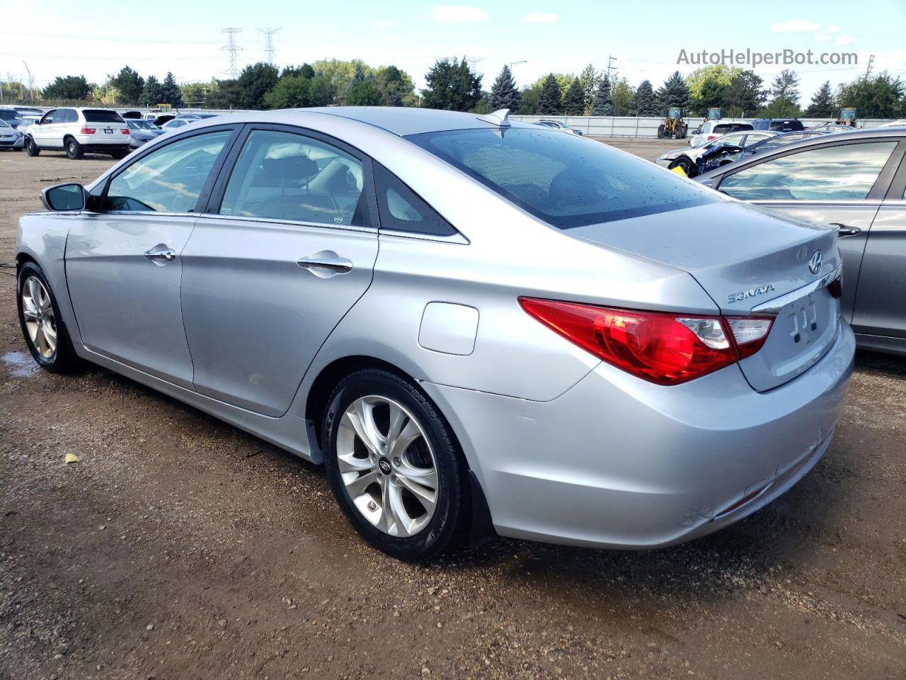 2013 Hyundai Sonata Se Silver vin: 5NPEC4AC4DH531580