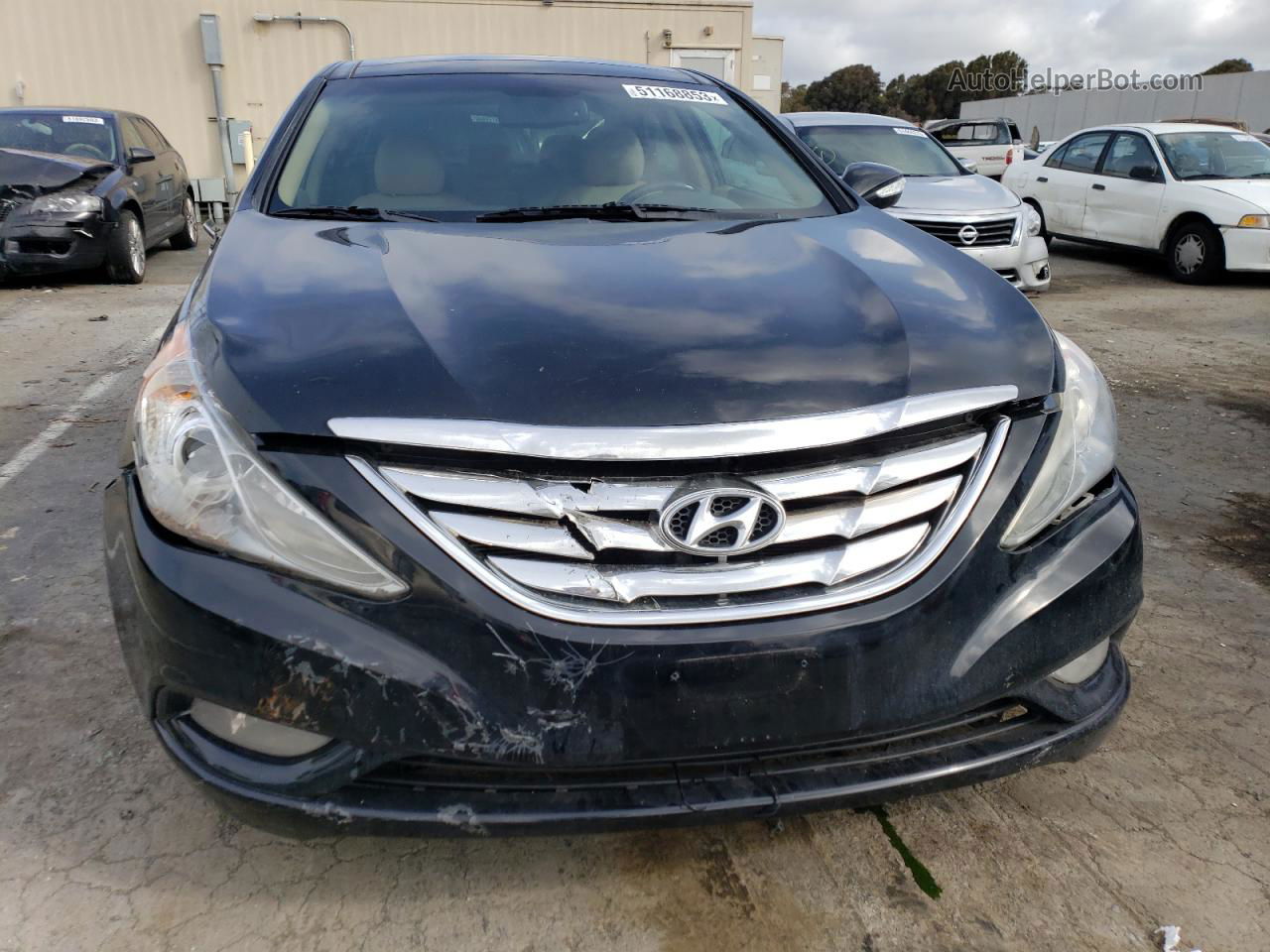 2013 Hyundai Sonata Se Black vin: 5NPEC4AC4DH559220