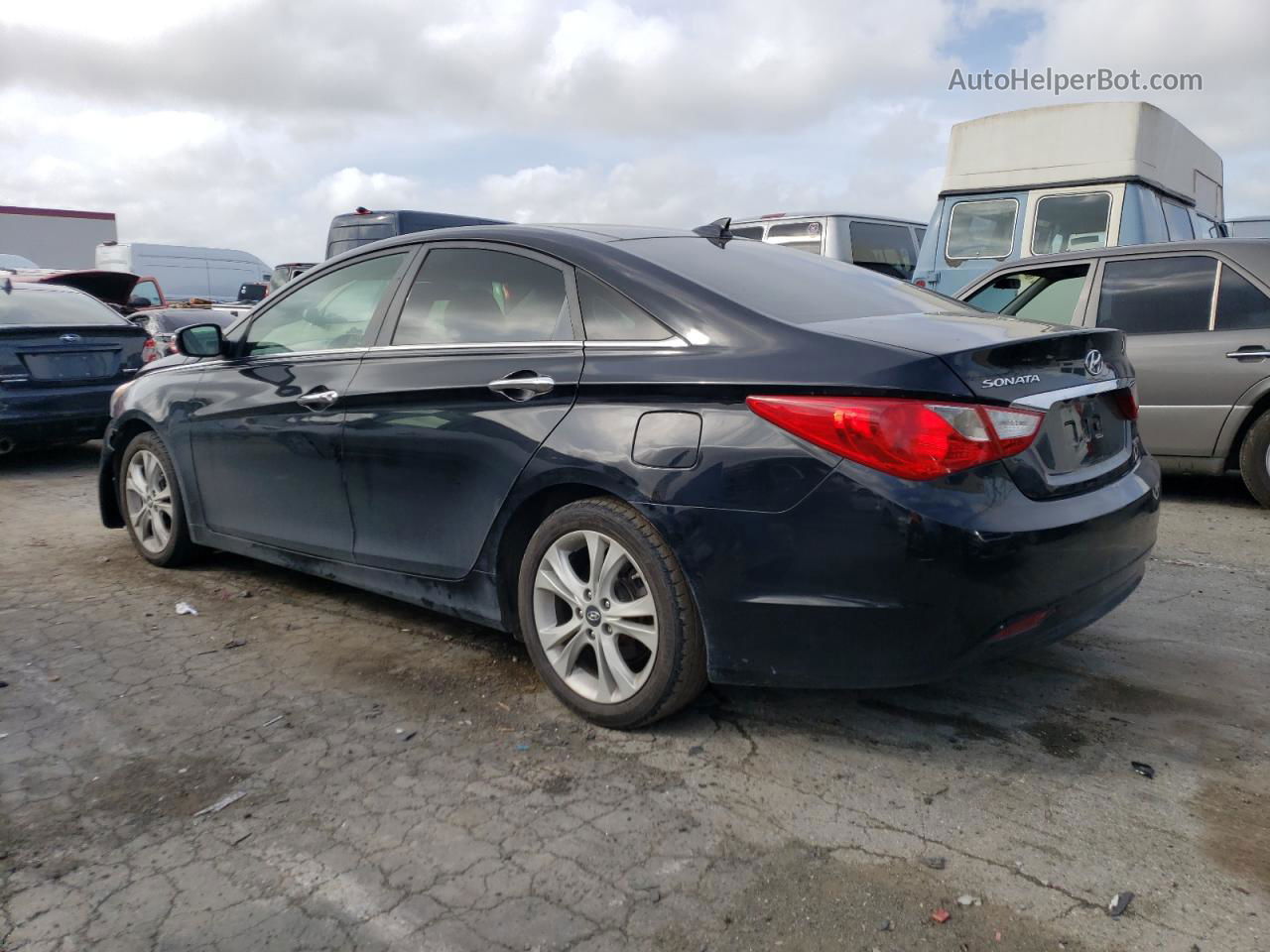 2013 Hyundai Sonata Se Черный vin: 5NPEC4AC4DH559220