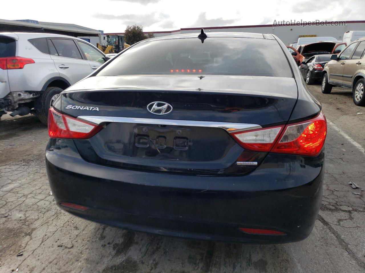 2013 Hyundai Sonata Se Black vin: 5NPEC4AC4DH559220