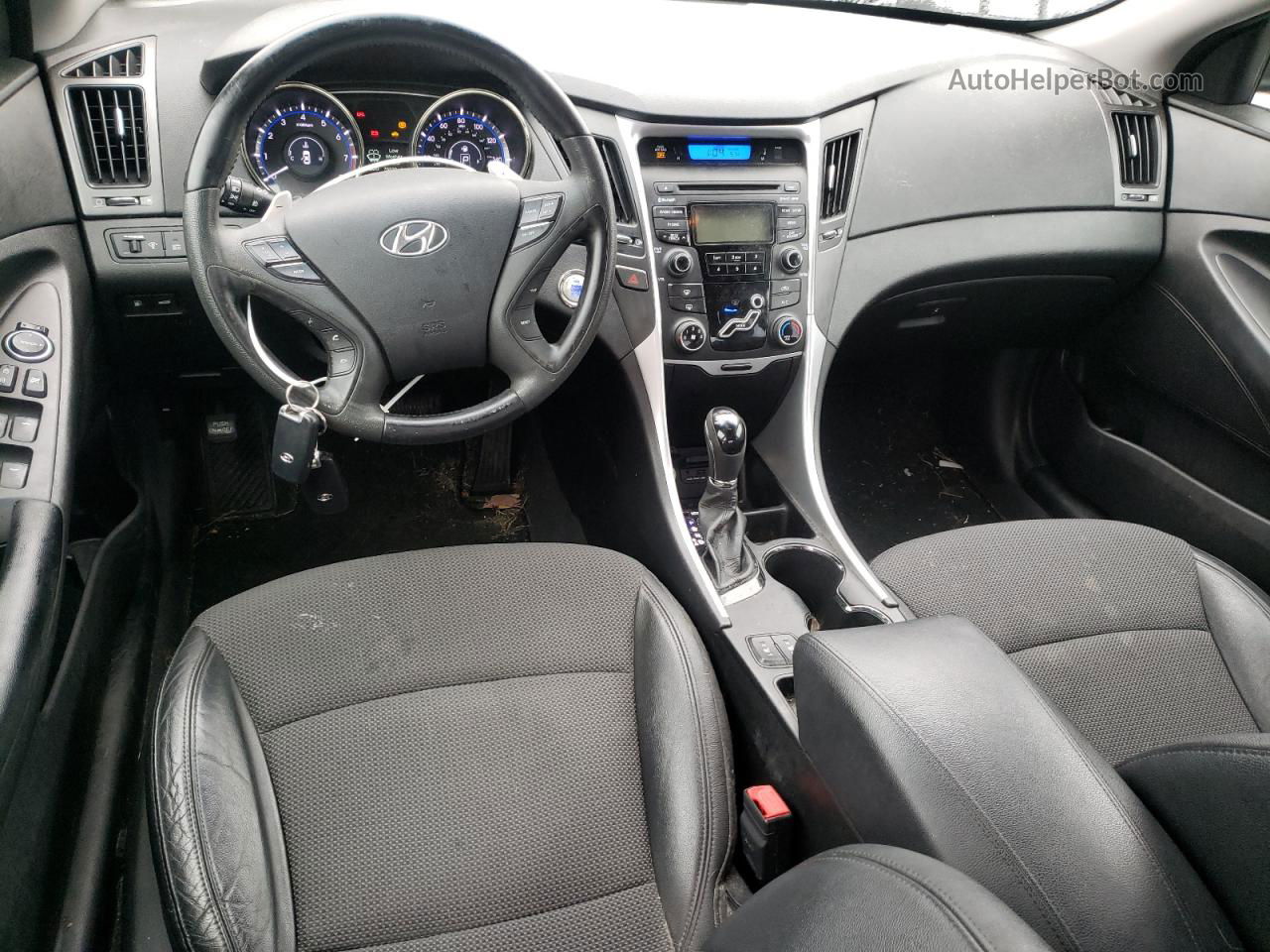 2013 Hyundai Sonata Se Черный vin: 5NPEC4AC4DH713683