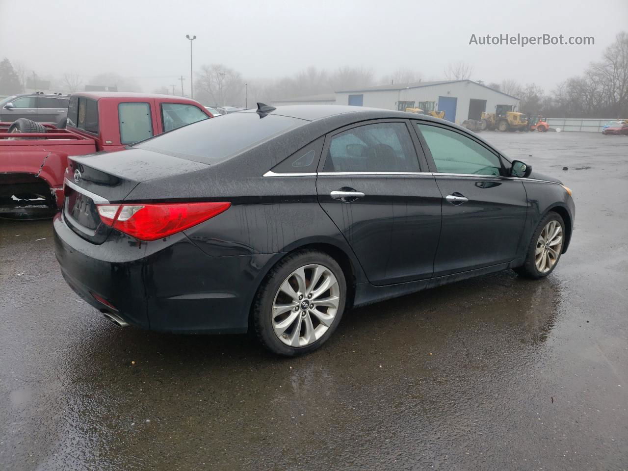 2013 Hyundai Sonata Se Черный vin: 5NPEC4AC4DH713683