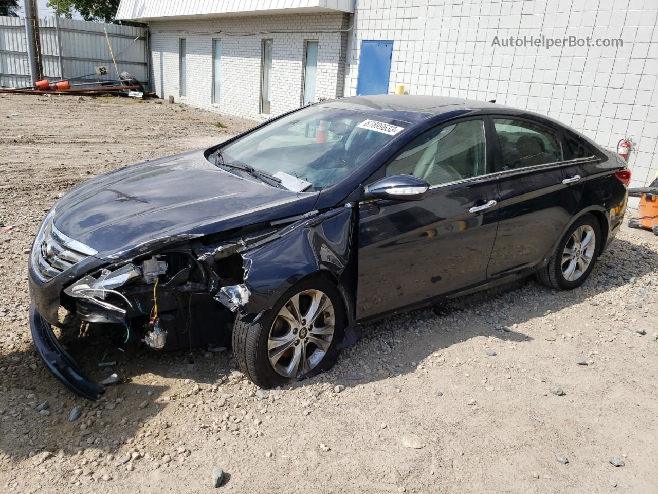 2013 Hyundai Sonata Se Черный vin: 5NPEC4AC4DH728569