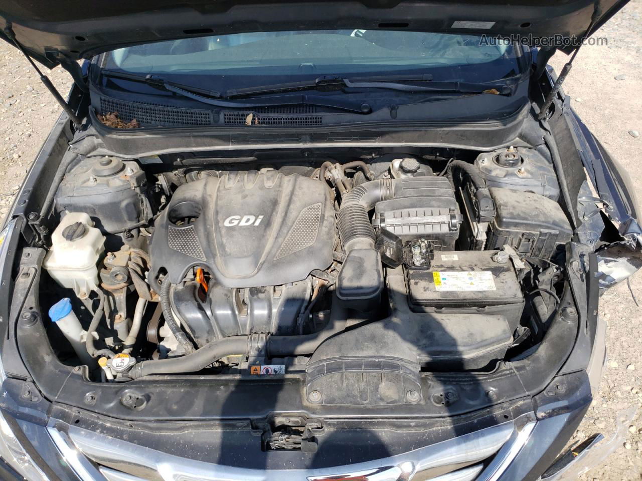 2013 Hyundai Sonata Se Черный vin: 5NPEC4AC4DH728569