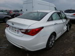 2012 Hyundai Sonata Se White vin: 5NPEC4AC5CH370347