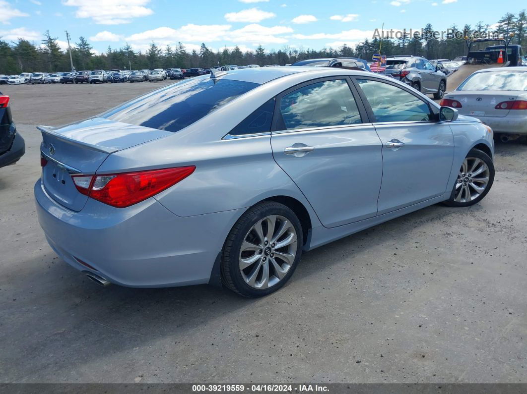 2012 Hyundai Sonata Se Gray vin: 5NPEC4AC5CH411611