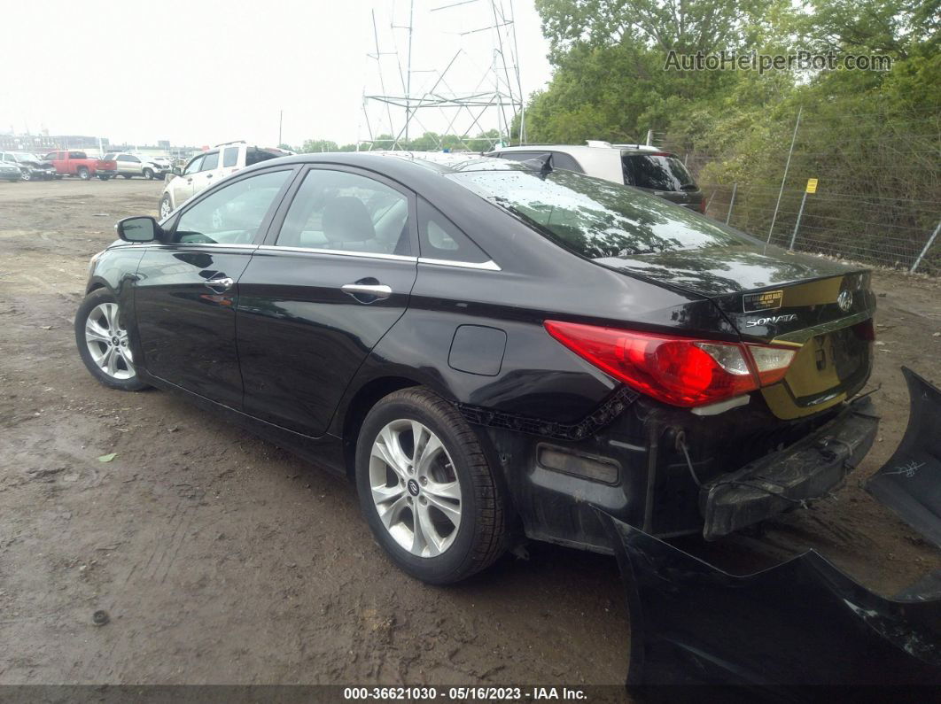 2012 Hyundai Sonata 2.4l Limited Pzev Black vin: 5NPEC4AC5CH483943