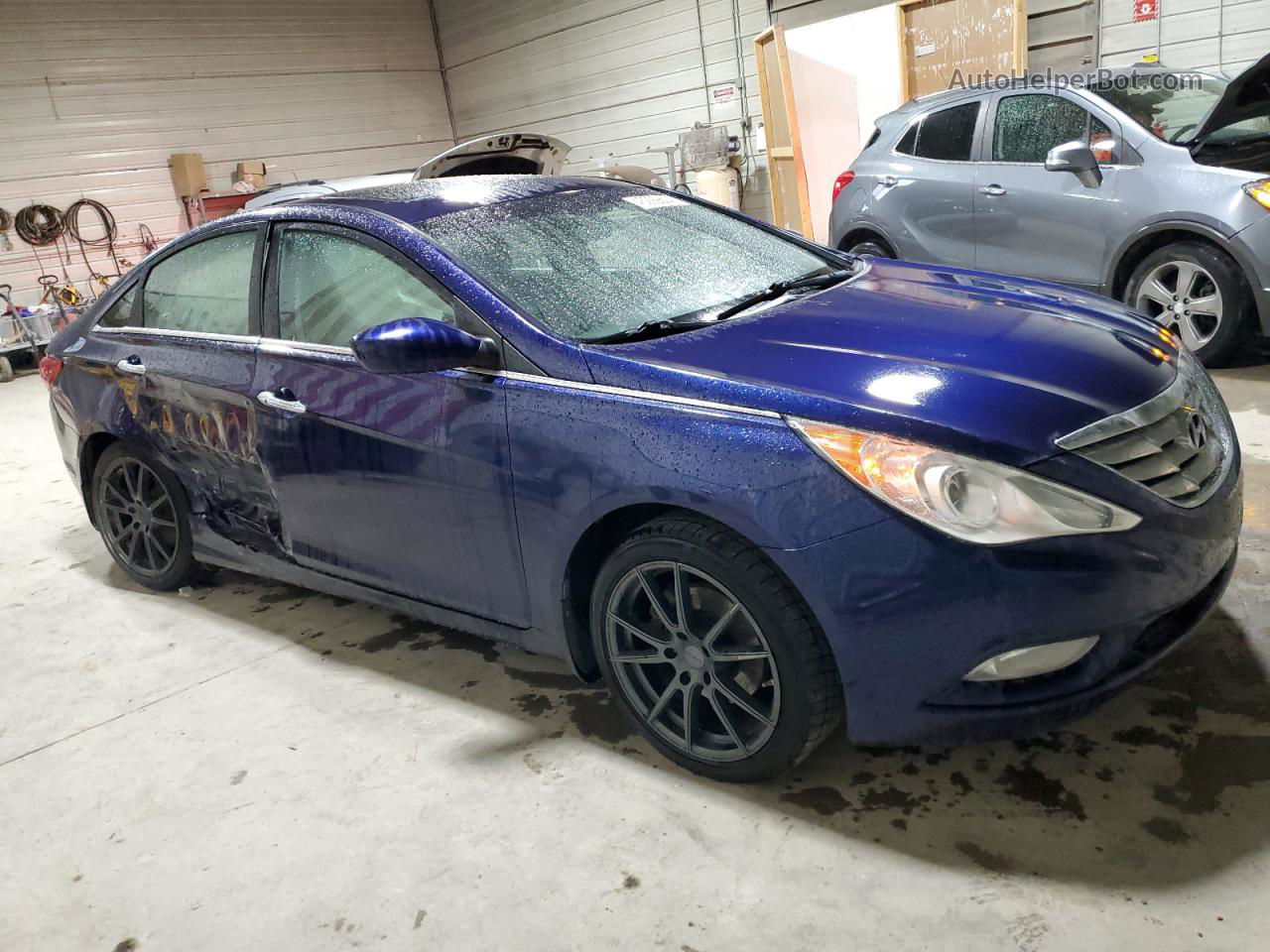 2013 Hyundai Sonata Se Blue vin: 5NPEC4AC5DH612491