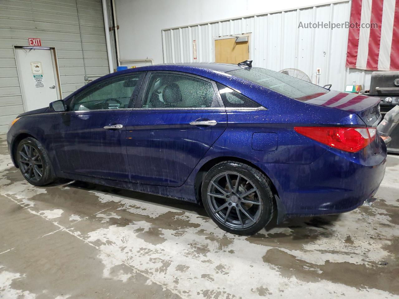 2013 Hyundai Sonata Se Blue vin: 5NPEC4AC5DH612491