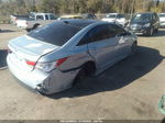 2014 Hyundai Sonata Limited Светло-синий vin: 5NPEC4AC5EH826706