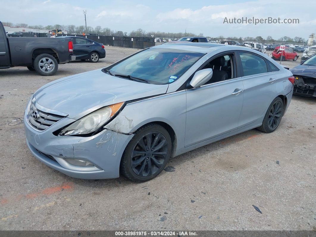 2012 Hyundai Sonata Se Gray vin: 5NPEC4AC6CH498791