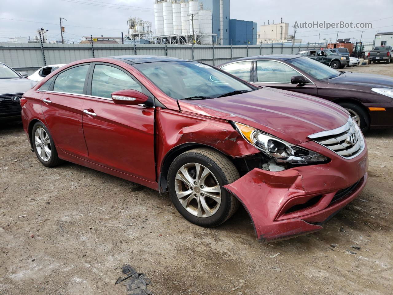 2013 Hyundai Sonata Se Red vin: 5NPEC4AC6DH581140