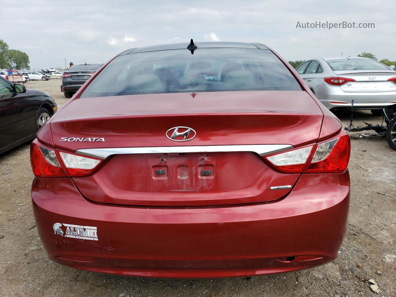 2013 Hyundai Sonata Se Red vin: 5NPEC4AC6DH581140