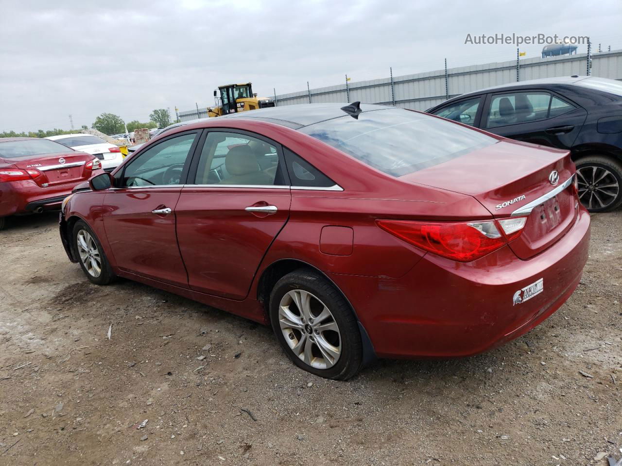 2013 Hyundai Sonata Se Red vin: 5NPEC4AC6DH581140