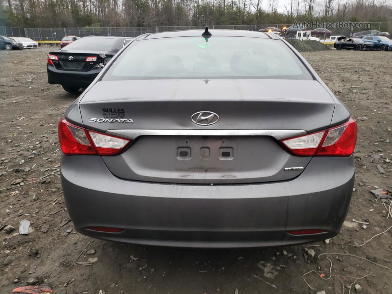 2013 Hyundai Sonata Se Gray vin: 5NPEC4AC6DH620860