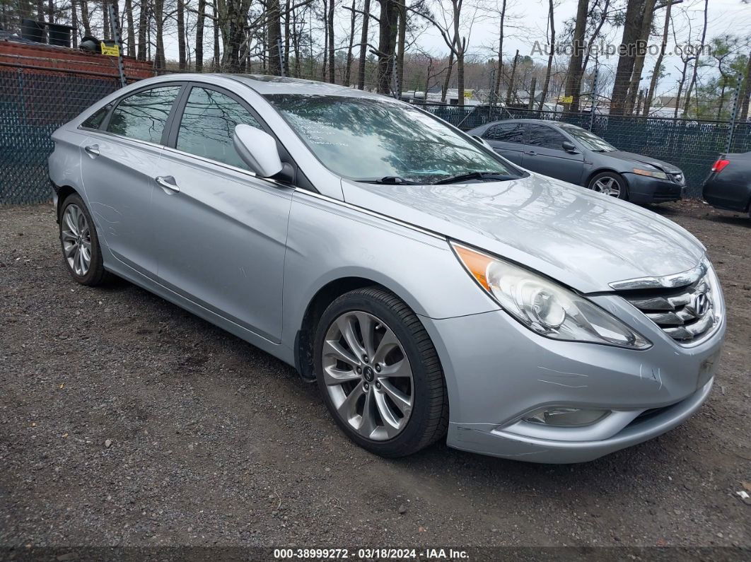 2013 Hyundai Sonata Se Silver vin: 5NPEC4AC6DH646584