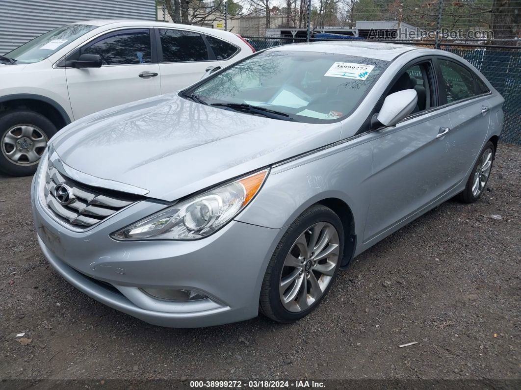 2013 Hyundai Sonata Se Silver vin: 5NPEC4AC6DH646584