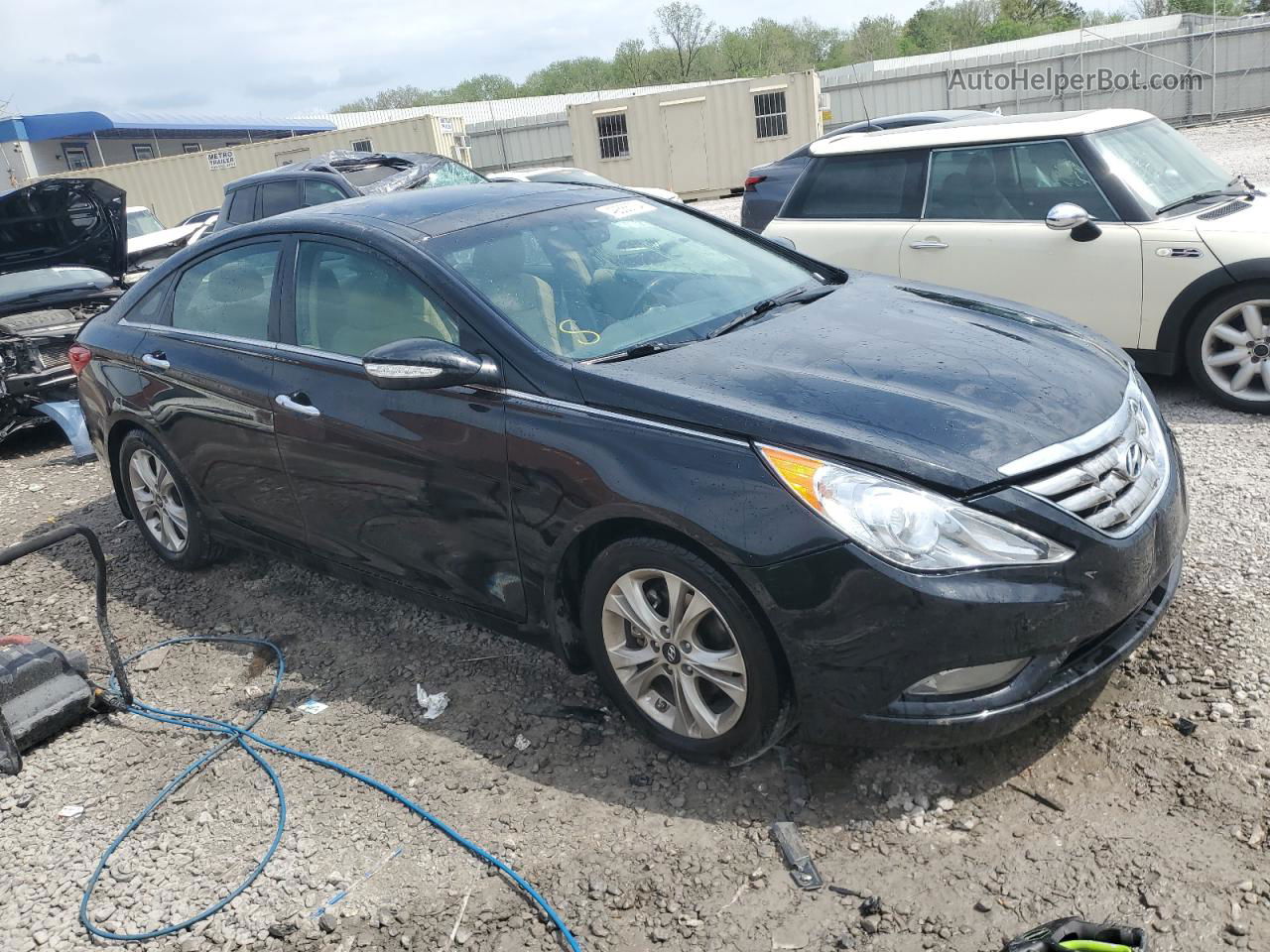 2012 Hyundai Sonata Se Black vin: 5NPEC4AC7CH366834