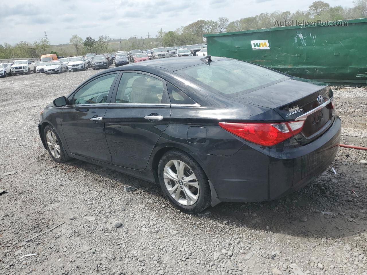 2012 Hyundai Sonata Se Black vin: 5NPEC4AC7CH366834