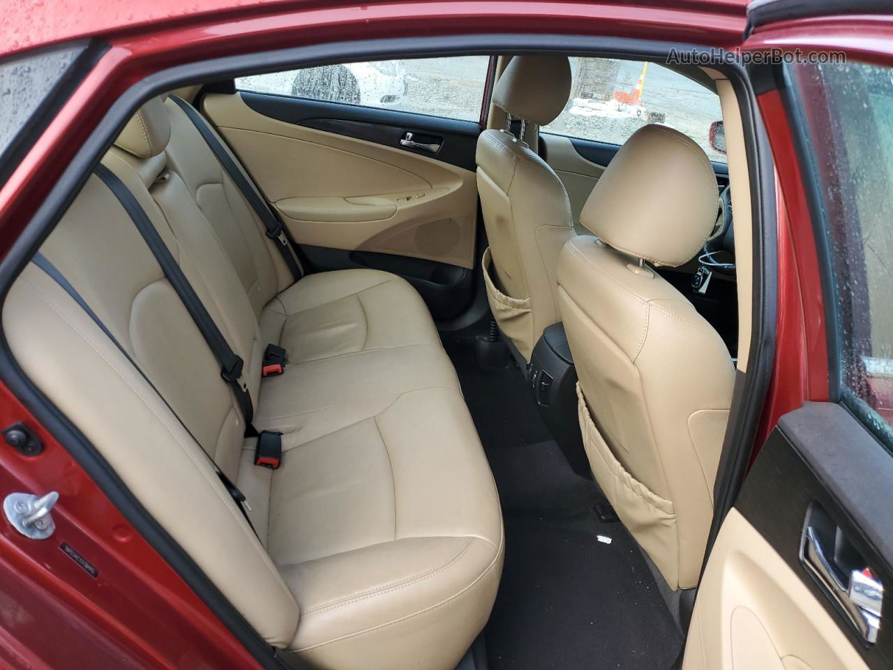 2012 Hyundai Sonata Se Red vin: 5NPEC4AC7CH384993