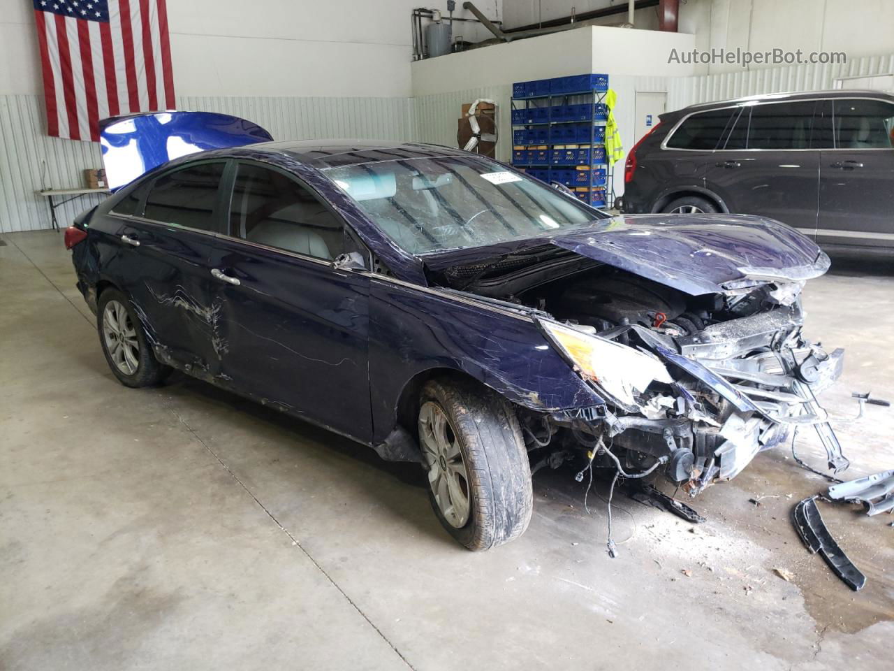 2012 Hyundai Sonata Se Blue vin: 5NPEC4AC7CH391605