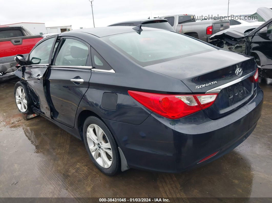 2013 Hyundai Sonata Limited Blue vin: 5NPEC4AC7DH624867