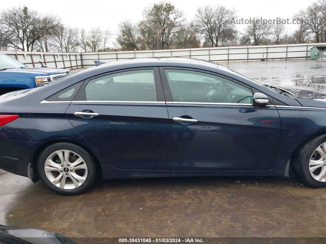 2013 Hyundai Sonata Limited Blue vin: 5NPEC4AC7DH624867