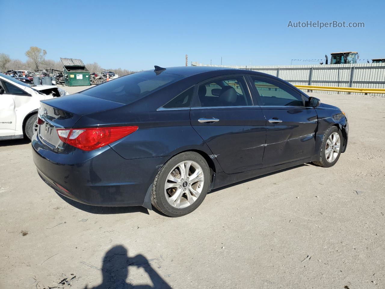 2013 Hyundai Sonata Se Blue vin: 5NPEC4AC7DH639904