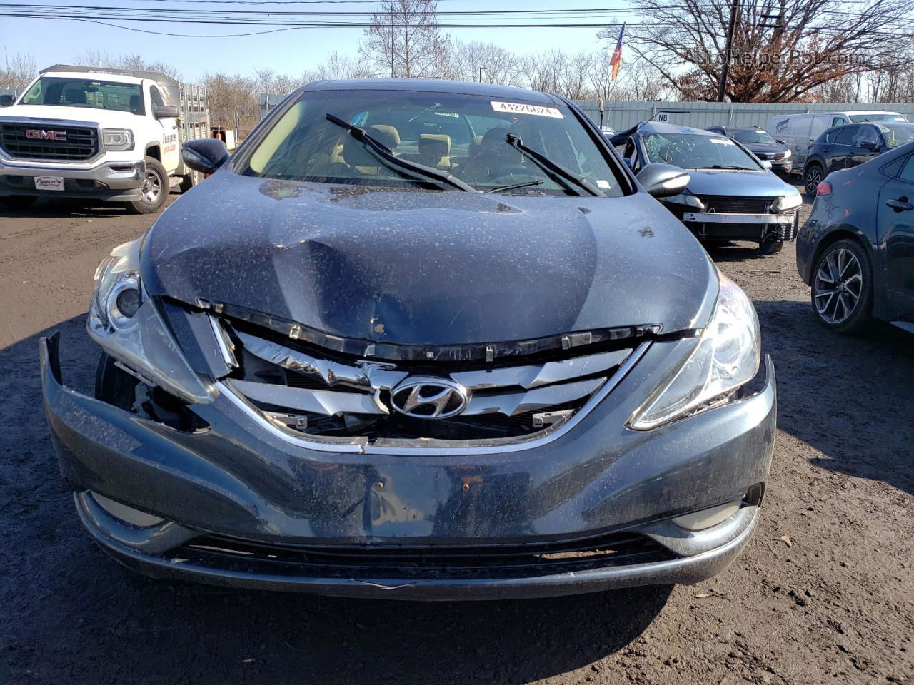 2012 Hyundai Sonata Se Blue vin: 5NPEC4AC8CH313611