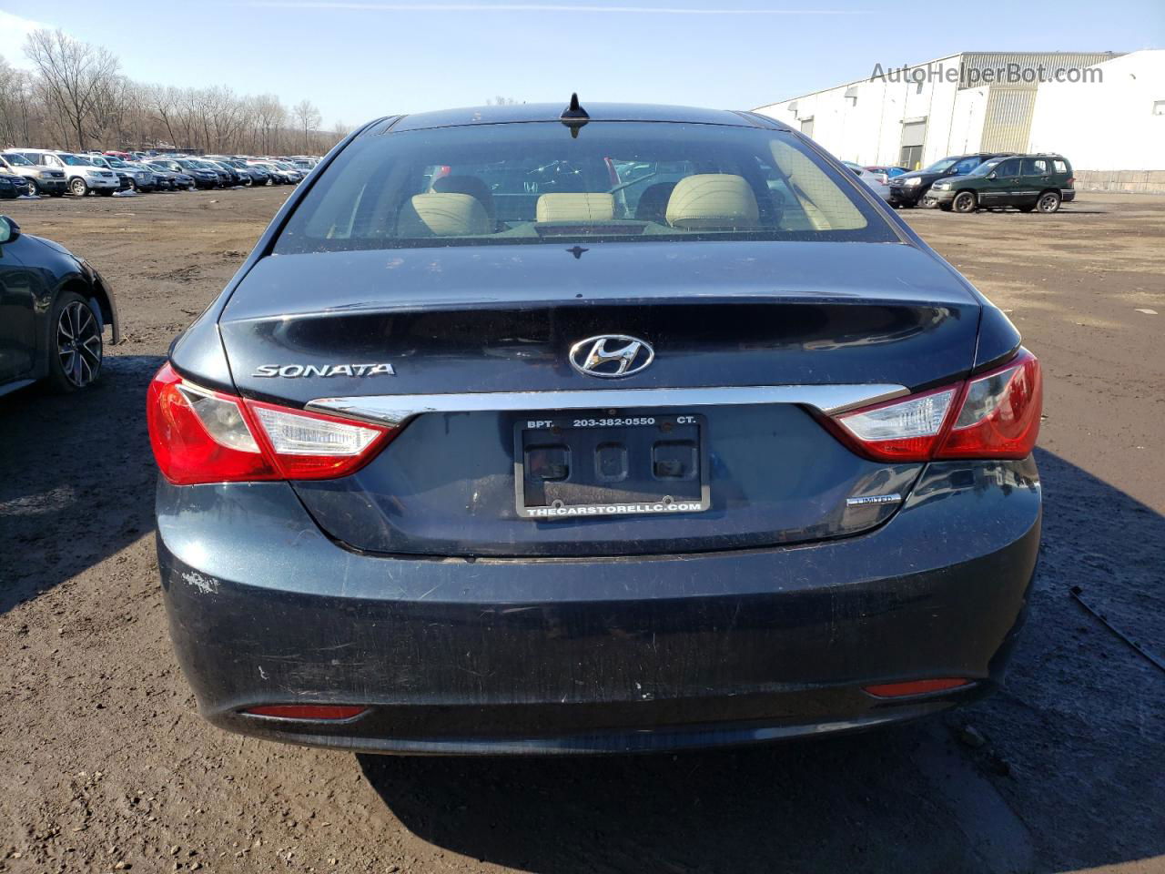 2012 Hyundai Sonata Se Blue vin: 5NPEC4AC8CH313611