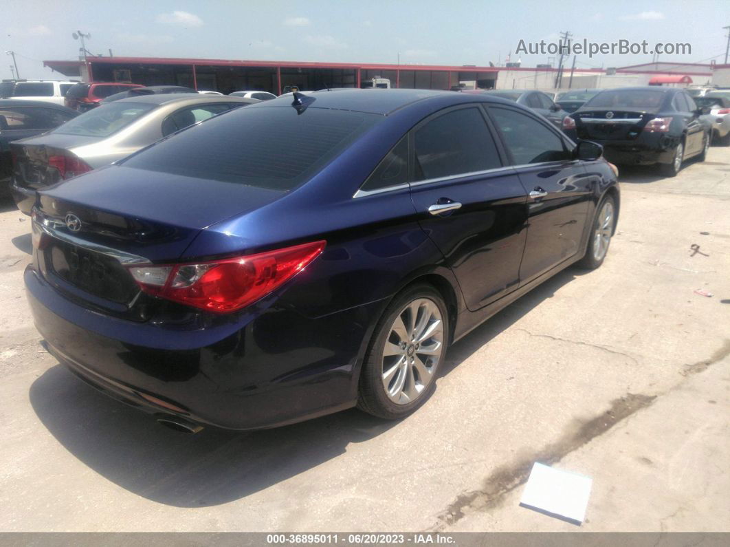 2012 Hyundai Sonata 2.4l Se Синий vin: 5NPEC4AC8CH343398